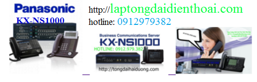  Lắp tổng đài điện thoại nội bộ panasonic kx-ns1000